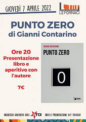 Gianni contarino - presentazione del romanzo punto zero - aperitivo con l'autore